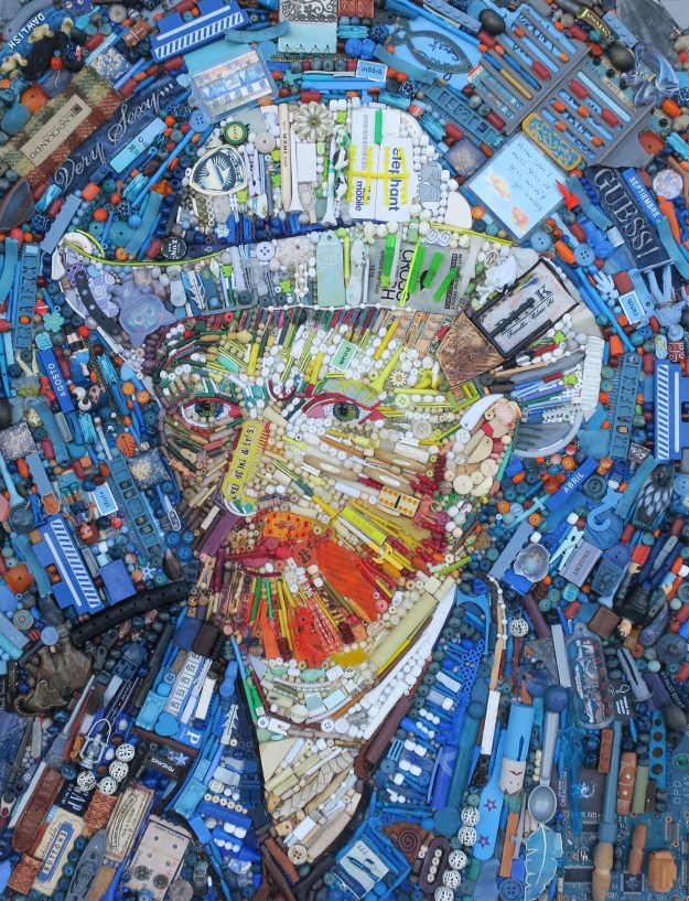 Vincent has a Blue Day, after Van Gogh, 69cm x 53cm, 2025